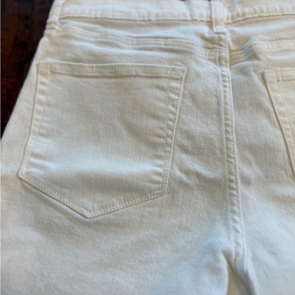 Banana Republic High Waist Button Fly Black Jean Denim Shorts Women's Size 8/29 - Picture 5 of 8